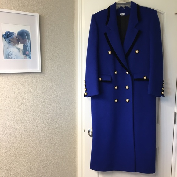 Jackets & Blazers - Miss Jacksons Tulsa winter coat royal blue size4
